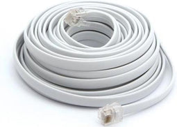 VERLENGSNOER MET 6P6C PLUG NAAR 6P6C PLUG - 8m (TCU368)