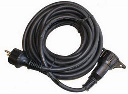 Verlengsnoer Neopreen, IP44, 25 meter, 3x1,5mm