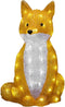 Verlicht Kerstfiguur voor binnen en buiten - Vos - 64 LEDs - 40 cm hoog - Kerstdecoratie