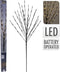 Verlichte Boom - 110cm - 80 LED's - Warm wit - timer