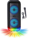 Verlichte Karaokeluidspreker - INOVALLEY - KA22-BTH - Bluetooth V5.0 - 49 cm - 500 W - Zwart