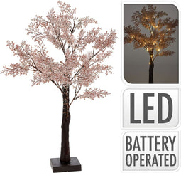 Verlichte Kerstboom - met 29 LED - Hoogte 60 cm