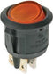 VERLICHTE ROCKERSCHAKELAAR - AMBER - DPST/ON-OFF (R13244BA)