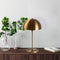 Verlichting - Tafellamp Vintage Metaal 28x28x50cm - Stijlvolle Lucille - Sfeervolle Verlichting voor Elk Interieur
