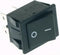 VERMOGEN ROCKERSCHAKELAAR 10A-250V DPST ON-OFF - ZWARTE I/O AFDEKKAP (R905A)