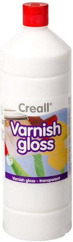 Vernis creall glans 1000ml | Fles a 1000 milliliter | 6 stuks