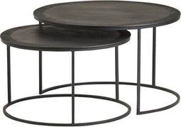 Verona salontafel set van 2, Black