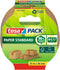 Verpakkingstape Tesa 58293 eco papier FSC 38mmx25m bruin | 8 stuks
