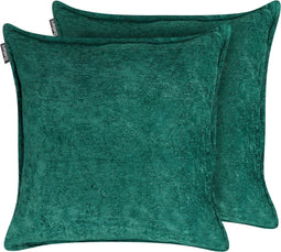 VERPIS - Sierkussen set van 2 - Groen - 50 x 50 cm - Katoen