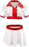 Verpleegsters Cosplay Kostuum - Diepe V-hals - Lingerie