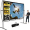 Verrijdbaar Projectiescherm - 150 Inch (339 x 270 cm) - Voor Thuisbioscoop en Buiten