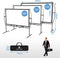 Verrijdbaar Projectiescherm - 150 Inch (339 x 270 cm) - Voor Thuisbioscoop en Buiten