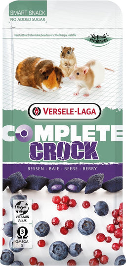 Versele-Laga Complete Crock Berry - Knaagdiersnack - Bosbessen 50 g
