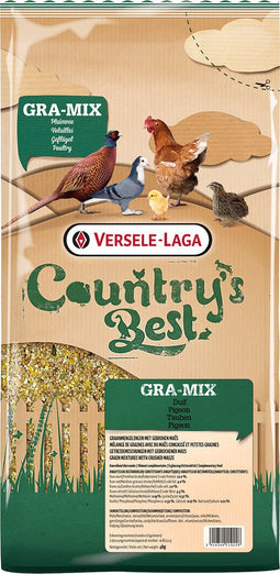 Versele-Laga Country Best Gra-Mix (Sier)Duif Gebroken Mais 4 KG