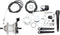 Versnellingsnaaf 3 speed Sturmey Archer XL-RD3 90 mm trommelremnaaf - 36 gaats - zilver