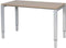Verstelbaar Bureau - Domino 120x60 Havana Kersen - alu frame