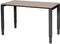 Verstelbaar Bureau - Domino 120x60 Havana Kersen - zwart frame