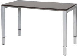 Verstelbaar Bureau - Domino 120x60 logan - alu frame