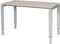 Verstelbaar Bureau - Domino 120x60 robson - alu frame