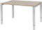 Verstelbaar Bureau - Domino 120x80 Havana Kersen - alu frame
