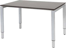 Verstelbaar Bureau - Domino 120x80 logan - alu frame