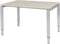 Verstelbaar Bureau - Domino 120x80 robson - alu frame