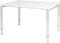 Verstelbaar Bureau - Domino 120x90 grijs - wit frame