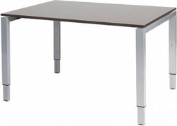 Verstelbaar Bureau - Domino 120x90 logan - alu frame