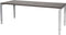 Verstelbaar Bureau - Domino 200x80 logan - alu frame