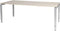 Verstelbaar Bureau - Domino 200x90 robson - alu frame