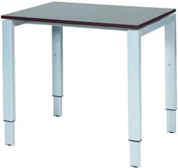 Verstelbaar Bureau - Domino 80x60 logan - alu frame