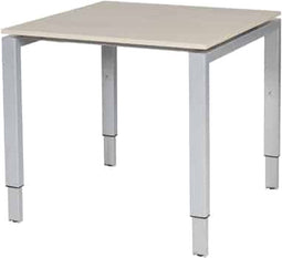 Verstelbaar Bureau - Domino 80x80 robson - alu frame