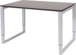 Verstelbaar Bureau - Domino Plus 120x80 logan - alu frame