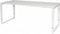 Verstelbaar Bureau - Domino Plus 180x80 wit - wit frame
