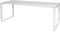 Verstelbaar Bureau - Domino Plus 200x80 wit - wit frame