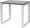 Verstelbaar Bureau - Domino Plus 80x60 logan - alu frame