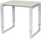 Verstelbaar Bureau - Domino Plus 80x60 robson - alu frame
