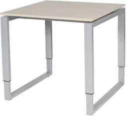 Verstelbaar Bureau - Domino Plus 80x80 robson - alu frame