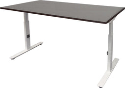 Verstelbaar Bureau - Linesto 180x90 logan -wit frame