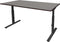 Verstelbaar Bureau - Linesto 180x90 logan -zwart frame