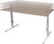 Verstelbaar Bureau - Linesto 200x80 Havana Kersen - zwart frame