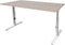 Verstelbaar Bureau - Linesto 200x80 lindb. - wit frame