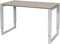 Verstelbaar Bureau - Plus 120x60 Havana Kersen - alu frame