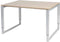 Verstelbaar Bureau - Plus 120x90 Havana Kersen - alu frame