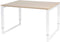 Verstelbaar Bureau - Plus 120x90 Havana Kersen - wit frame