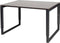 Verstelbaar Bureau - Plus 120x90 logan - zwart frame