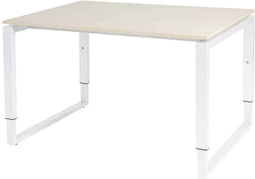 Verstelbaar Bureau - Plus 120x90 robson - wit frame