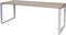 Verstelbaar Bureau - Plus 200x80 Havana Kersen - alu frame