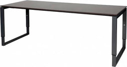 Verstelbaar Bureau - Plus 200x80 logan - zwart frame
