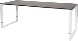 Verstelbaar Bureau - Plus 200x80 robson - wit frame